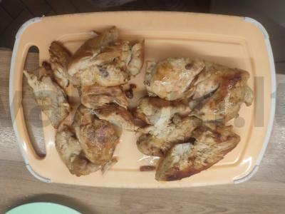 Kvesadija su vištiena ir sūriu Žingsnis 9