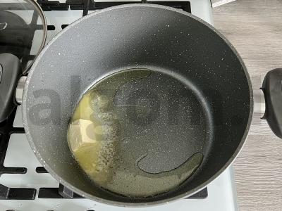 Moliūgų kreminė sriuba su parmezano sūriu Žingsnis 1