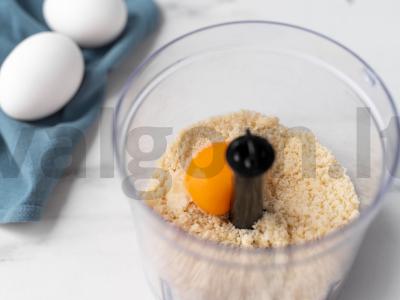 Vanilinis grietinės pyragas Žingsnis 2