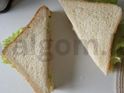 Sotūs sumuštinis su Cezario padažu Žingsnis 7