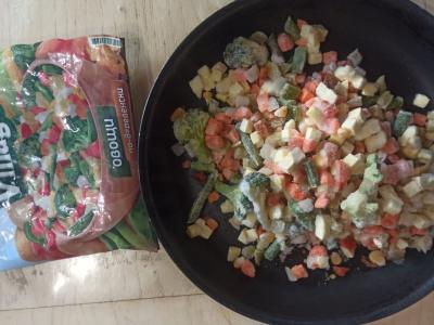 Midijos su daržovėmis kaimiškai Žingsnis 1