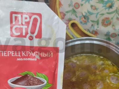 Sriuba su mėsos kukuliais ir quinoa Žingsnis 7