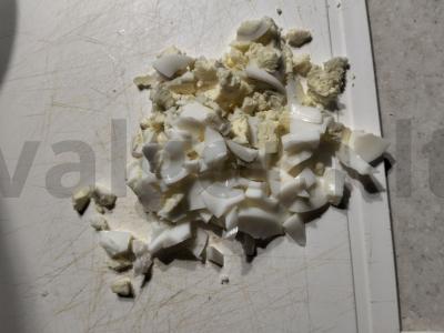 Salotos su jūros kopūstais ir kiaušiniu Žingsnis 1