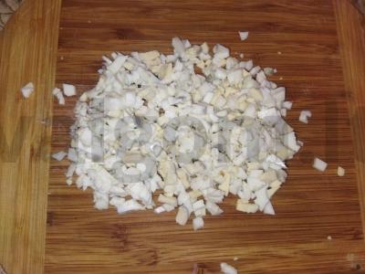 Salotas „Olivje po-naujai“ Žingsnis 3