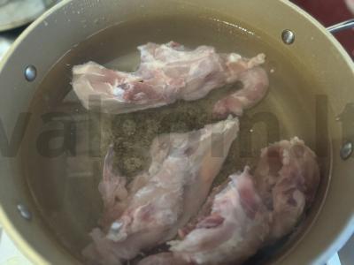 Grietininis sriuba su pievagrybiais Žingsnis 1