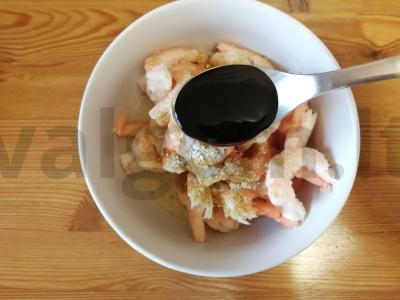 Krevetės terijaki padaže ant anglių Žingsnis 3