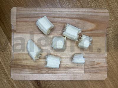 Švelnus uogų-bananų kokteilis Žingsnis 1