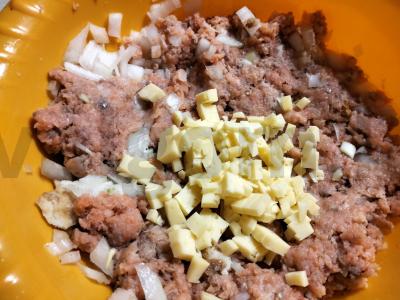 Kepti kotletai su žuvimi ir sūriu Žingsnis 5