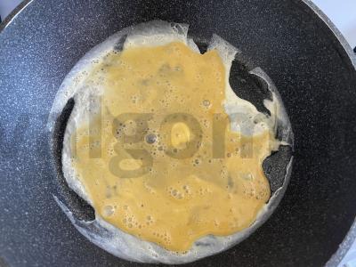 Dietinė tortilija pusryčiams Žingsnis 1