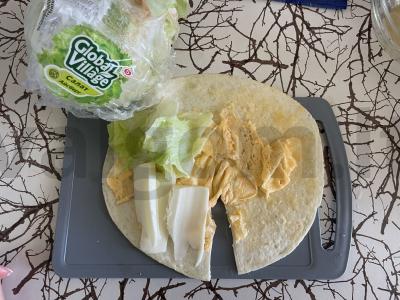 Dietinė tortilija pusryčiams Žingsnis 4