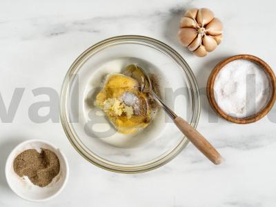 Naujametinė vištiena orkaitėje Žingsnis 2