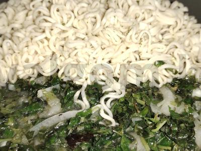 Antras patiekalas „Vermicelli vakarienė“ Žingsnis 5