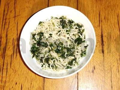 Antras patiekalas „Vermicelli vakarienė“ pagrindine nuotrauka