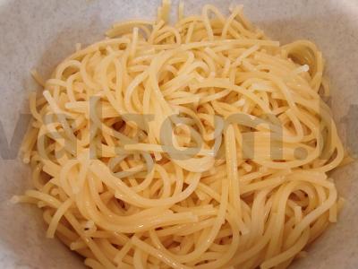 Spagečiai su pievagrybiais grietinėlės padaže Žingsnis 9