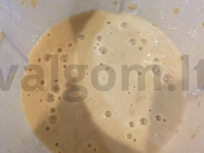 Namų jogurtas su medumi ir uogiene Žingsnis 5