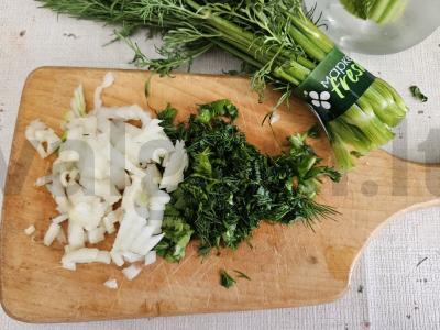 Lobio salotos su pesto padažu Žingsnis 3