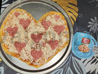 Pica „Mielas širdelė“ Žingsnis 6