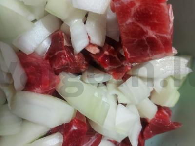 Įdaryti pipirai su ryžiais per 80 minučių Žingsnis 1