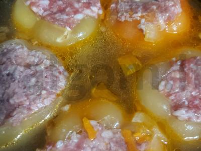 Įdaryti pipirai su ryžiais per 80 minučių pagrindine nuotrauka