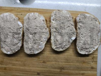 Sumuštiniai su tunu ir pomidorais Žingsnis 2