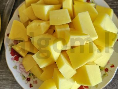 Špinatų šaltibarščiai su mikrožalumynais Žingsnis 3