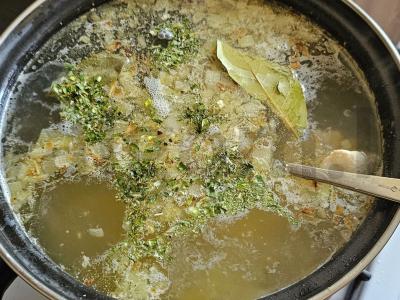 Špinatų šaltibarščiai su mikrožalumynais Žingsnis 4