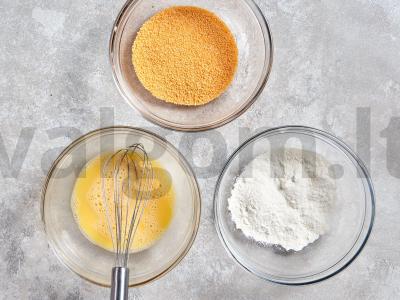 Kiaulienos šnicelis Žingsnis 2