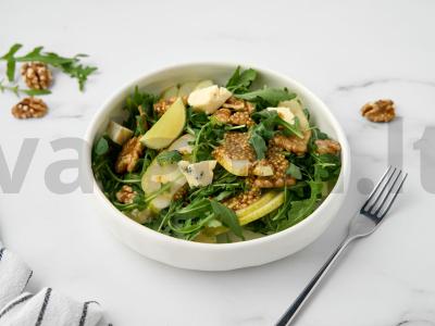 Kriaušių ir pelėsinio sūrio salotas pagrindine nuotrauka