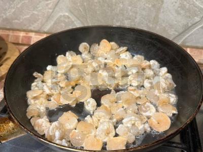 Salotos su ananasais ir krevetėmis Žingsnis 5