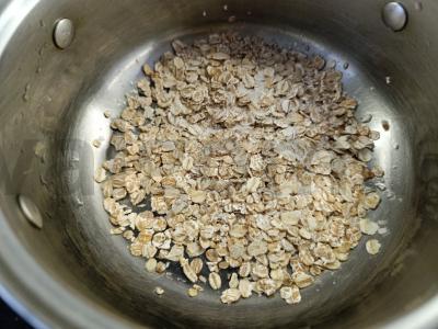 Kumpiai su avižų koše ir žolelėmis Žingsnis 2