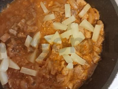 Saldžiarūgštė padažas Žingsnis 9