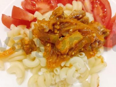 Saldžiarūgštė padažas pagrindine nuotrauka