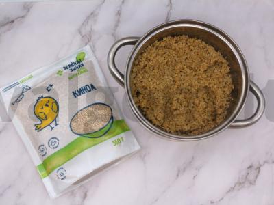 Kvinoja su kepta moliūgu Žingsnis 2