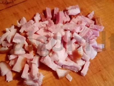 Bulvių kotletai su šonine Žingsnis 3