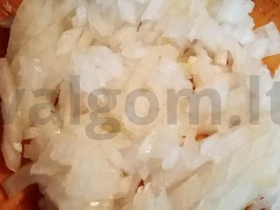 Bulvių kotletai su šonine Žingsnis 4