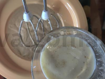 Obuolių šarlotė su konjaku Žingsnis 5