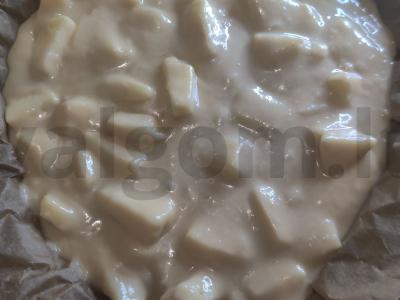 Obuolių šarlotė su konjaku Žingsnis 7