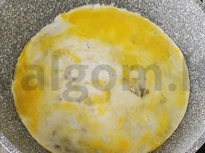 Kiaušinienė su daržovėmis Žingsnis 2