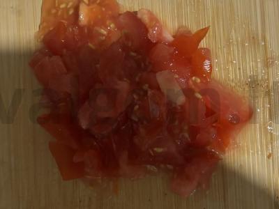 Troškinta vištiena su pomidoru Žingsnis 5