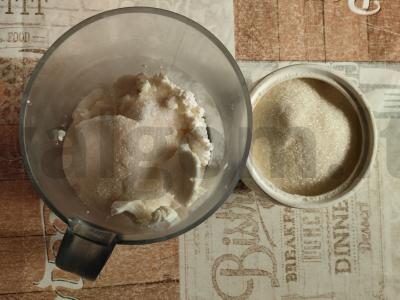 Saldžios blynai su acidofilinu ir varškės įdaru Žingsnis 2