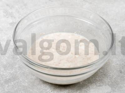 Pyragas su brynza Žingsnis 2