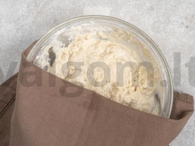 Pyragas su brynza Žingsnis 3