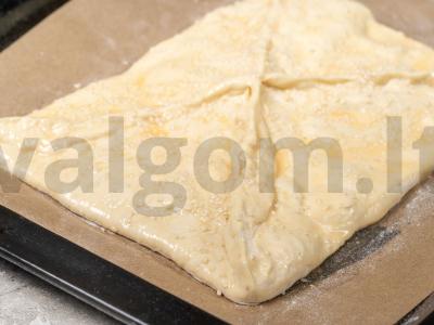 Pyragas su brynza Žingsnis 7