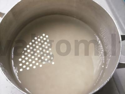 Rulonai su krabų mėsa ir varškės sūriu su krevetėmis Žingsnis 1