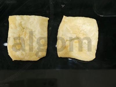 Užkandis iš sluoksniuotos tešlos su grūdėta garstyčia Žingsnis 2