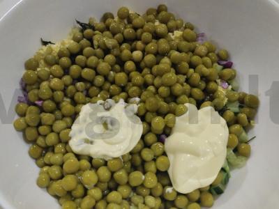 Skaniausias salotas „Žaliasis pievas“ Žingsnis 4