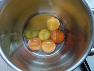 Citrinų kurdas tortui Žingsnis 2