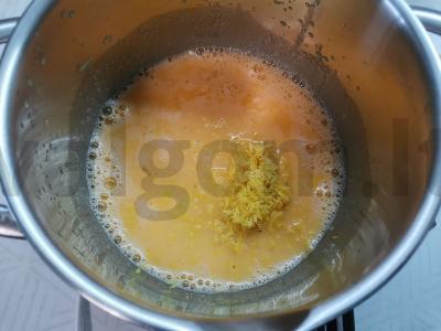 Citrinų kurdas tortui Žingsnis 5