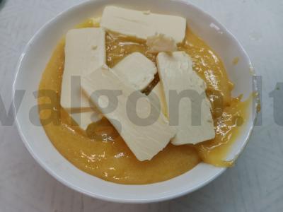 Citrinų kurdas tortui Žingsnis 7