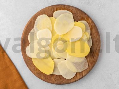 Namų traškučiai su aštriu padažu Žingsnis 1